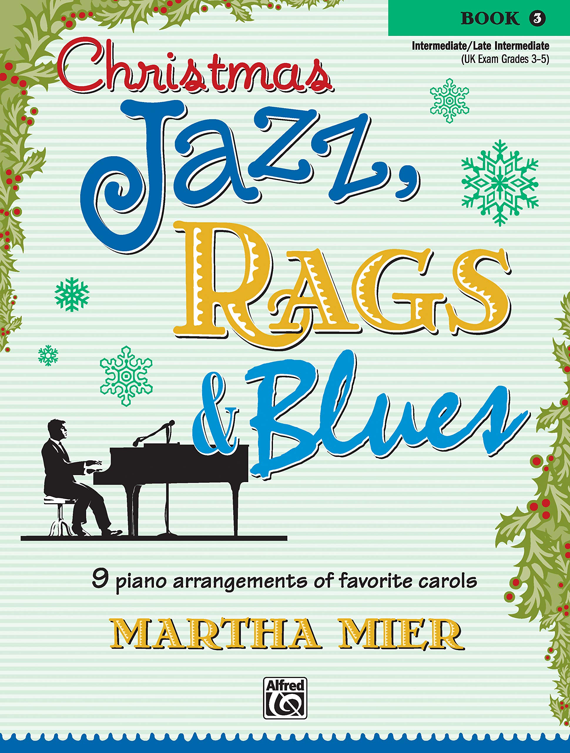 Christmas Jazz, Rags & Blues, Book 3,New
