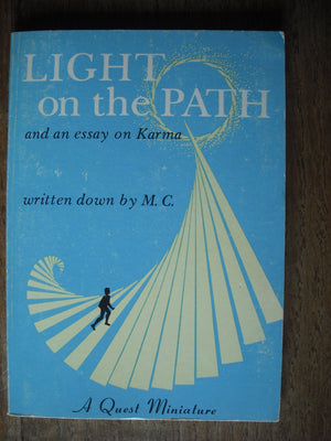Light on the Path: and an essay on Karma,Used