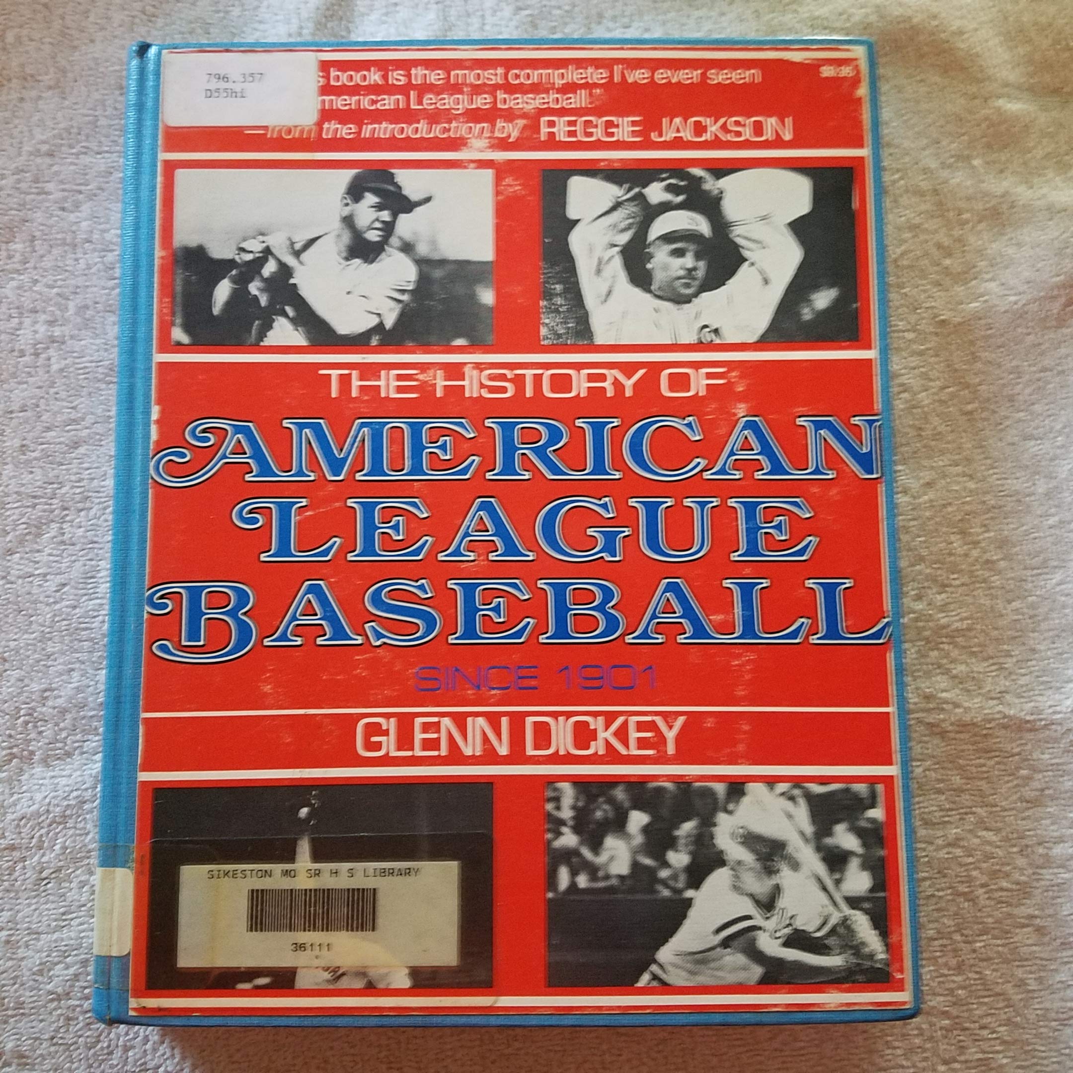 The history of American League baseball, since 1901,Used