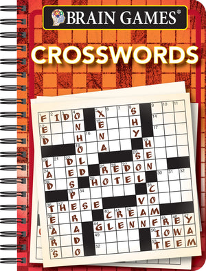 Brain Games  To Go  Crosswords (Orange),Used