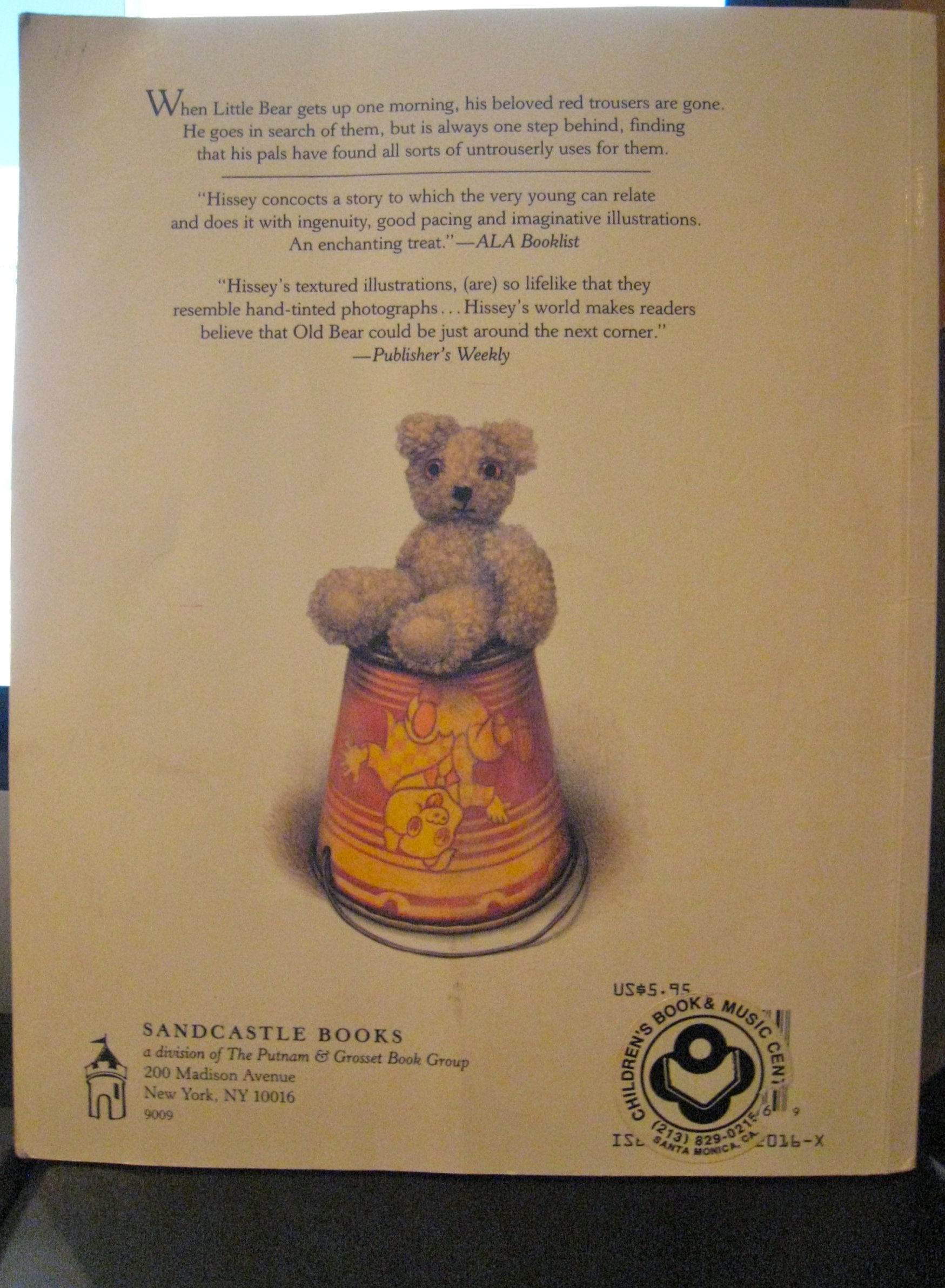Little Bear's Trousers,Used