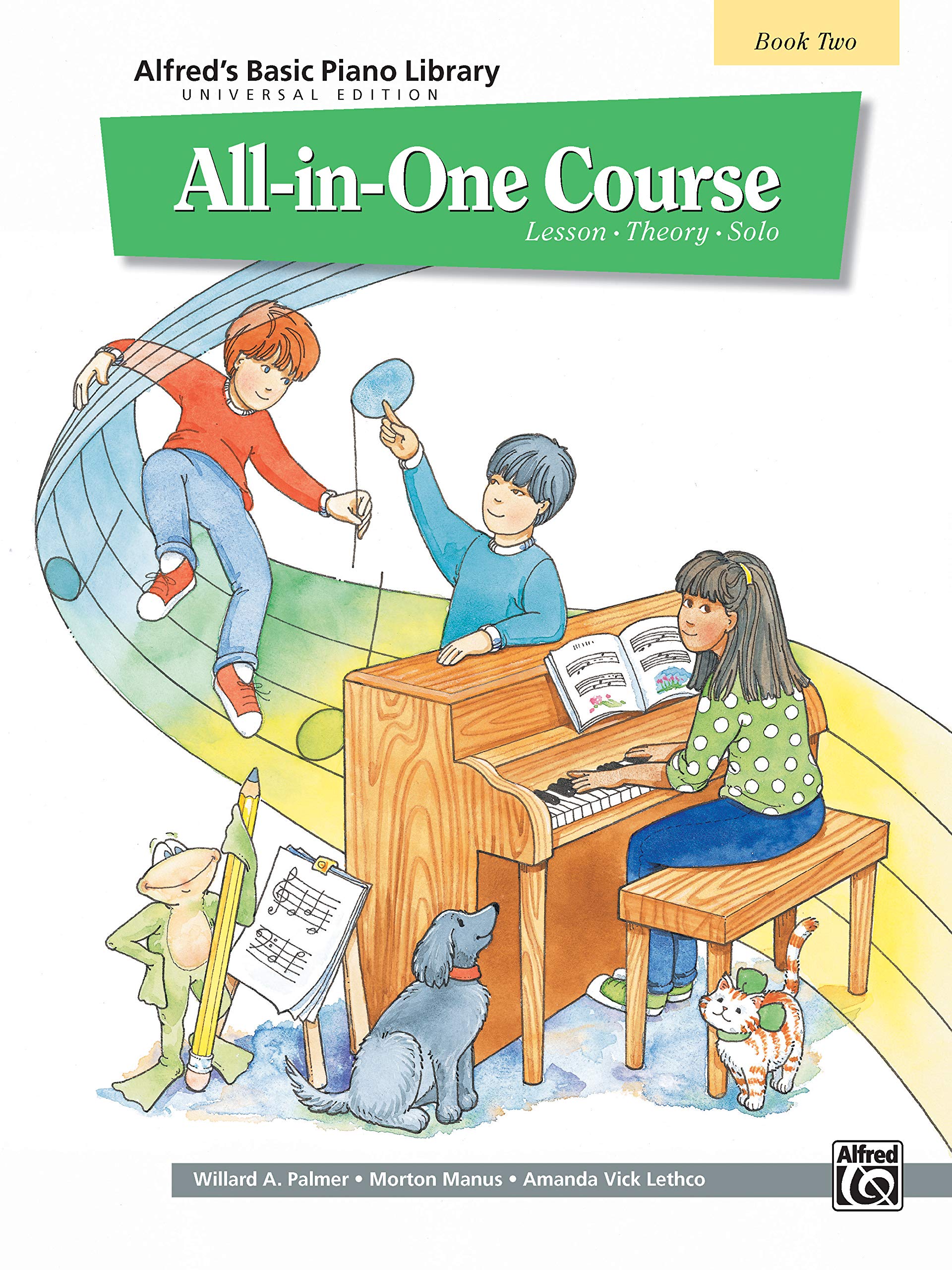 Alfred's Basic Piano Library AllinOne Course, Book 2,Used