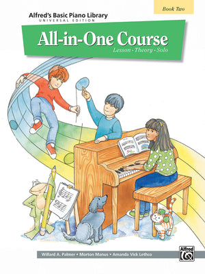 Alfred's Basic Piano Library AllinOne Course, Book 2,Used