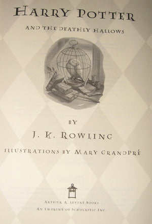 Harry Potter and the Deathly Hallows (Book 7) (Library Edition),Used