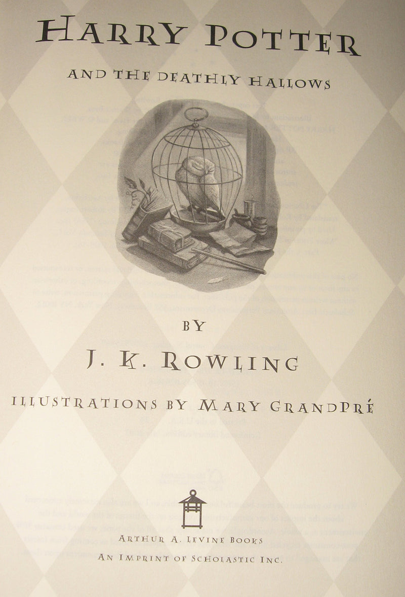 Harry Potter and the Deathly Hallows (Book 7) (Library Edition),Used