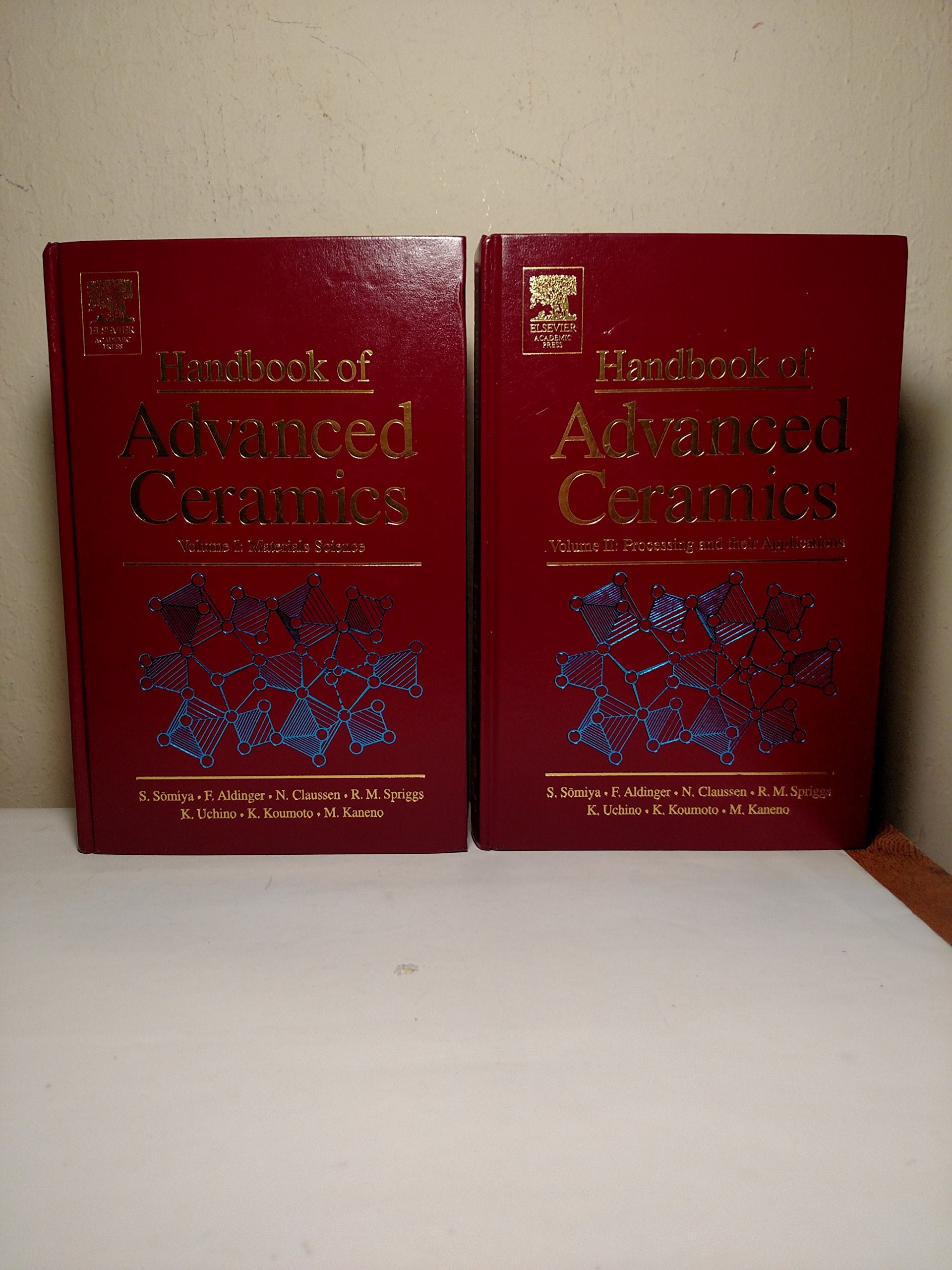 Handbook of Advanced Ceramics: Materials, Applications, Processing and Properties,Used