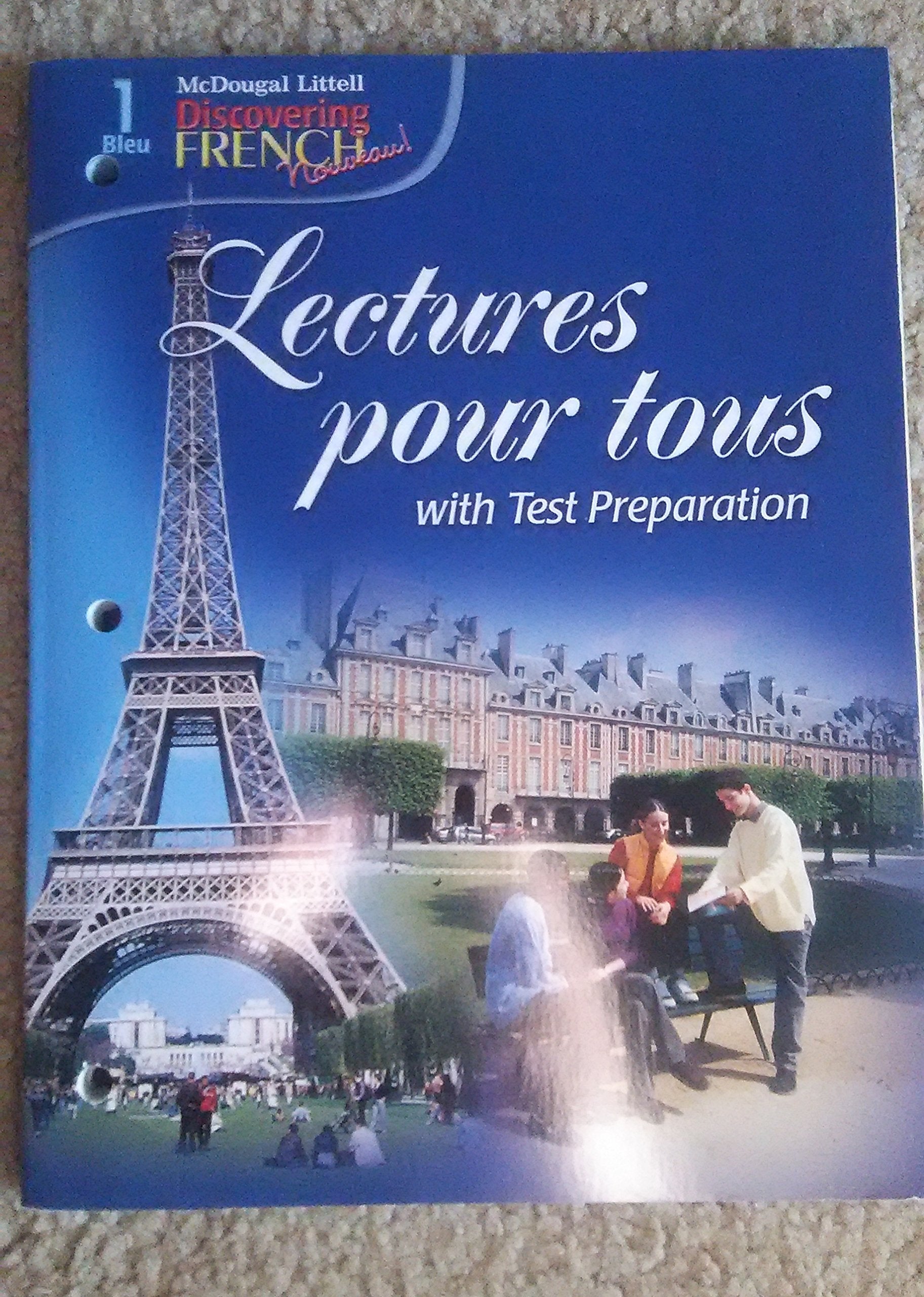 Discovering French, Nouveau!: Lectures Pour Tous Student Edition With Audio Cd Levels 1A/1B/1,Used