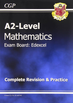 A2 Level Edexcel Maths  Complete Revision & Practice,Used