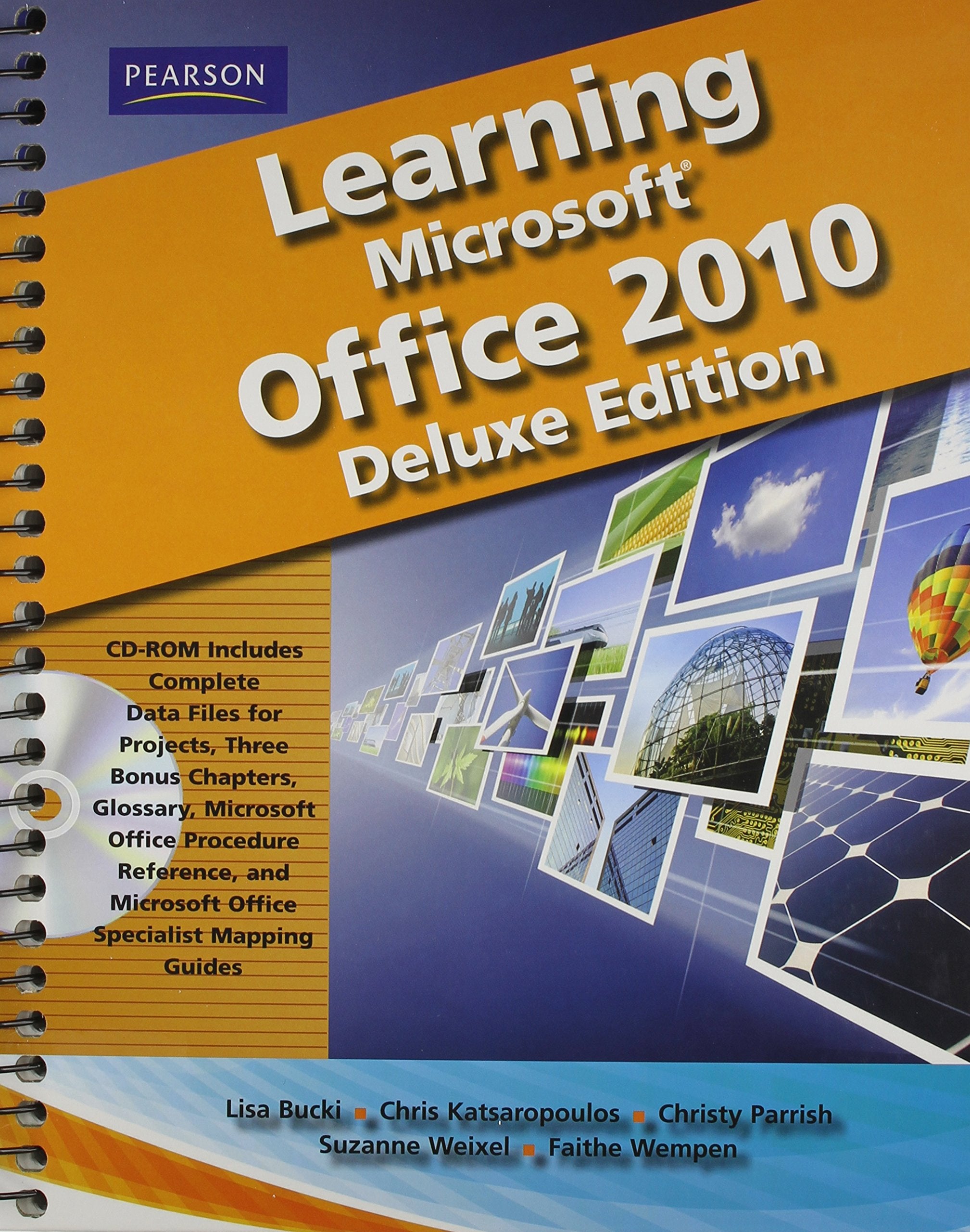 Learning Microsoft Office 2010 Deluxe Editions (Hard Cover)  Cte/School,New