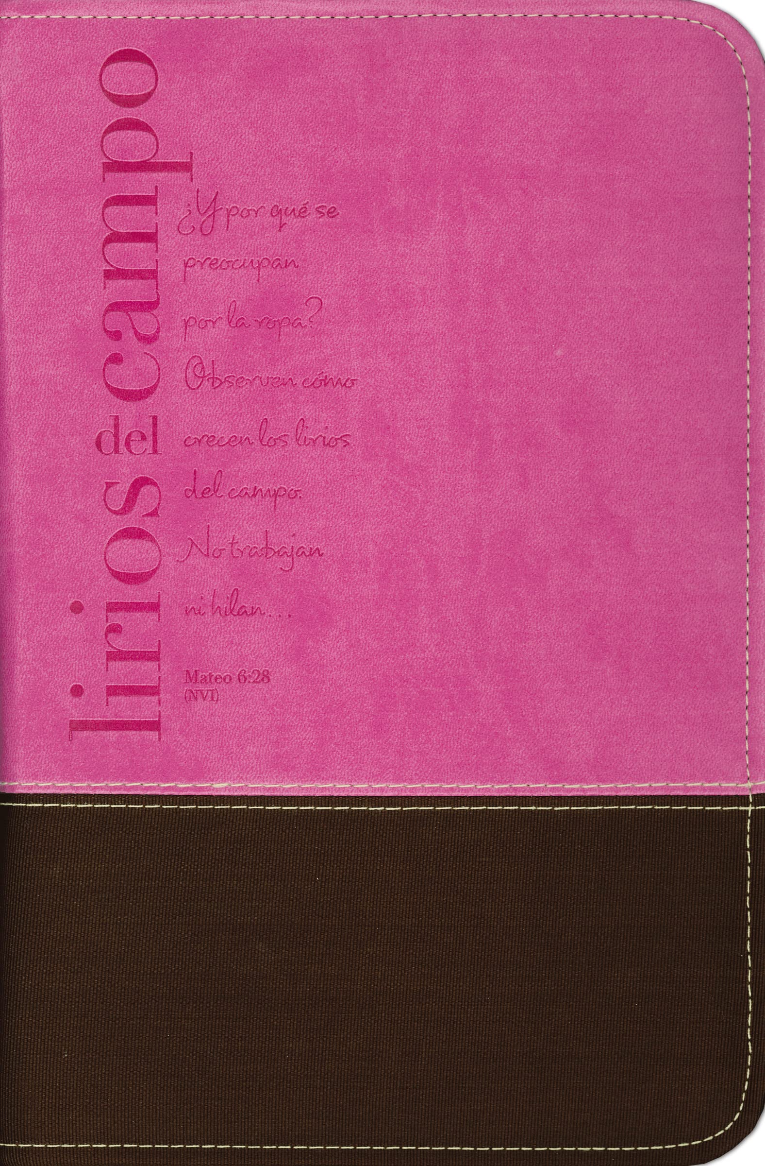 Lirios Del Campo  Forro Rosa, Grande (Spanish Edition),New