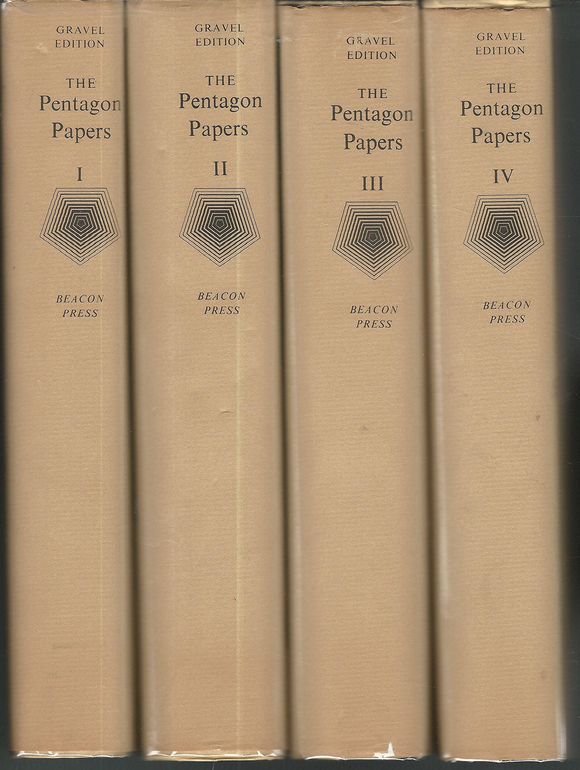 The Pentagon Papers: The Defense Department History of United States Decision Making on Vietnam. The Senator Gravel Edition (4 V,Used
