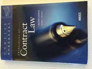 Principles of Contract Law,Used