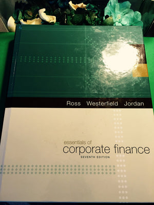 Essentials Of Corporate Finance (The Mcgrawhill/Irwin Series In Finance, Insurance, And Real Estate)-used