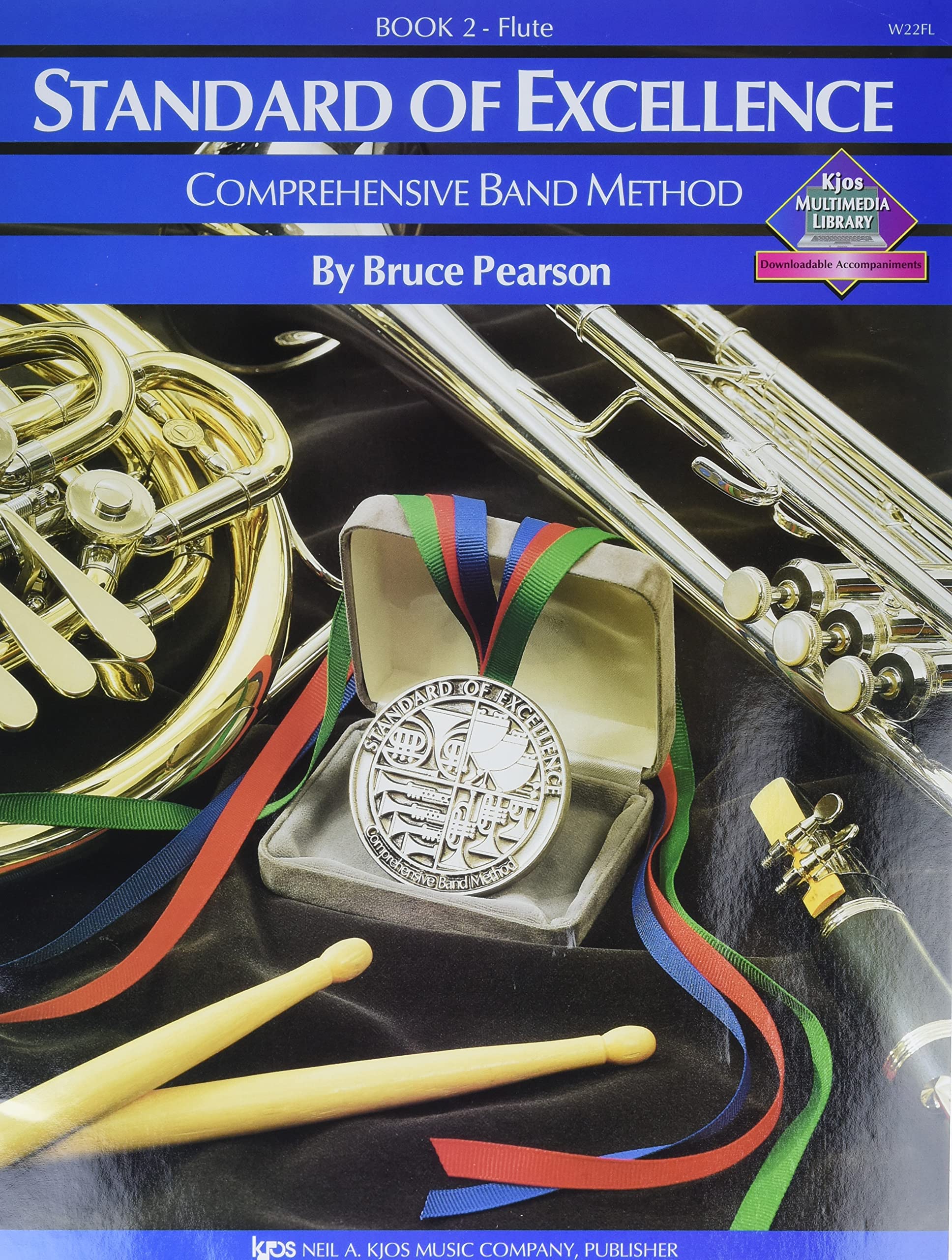 W22FL  Standard of Excellence Book 2 Book Only  Flute (Standard of Excellence  Comprehensive Band Method),Used