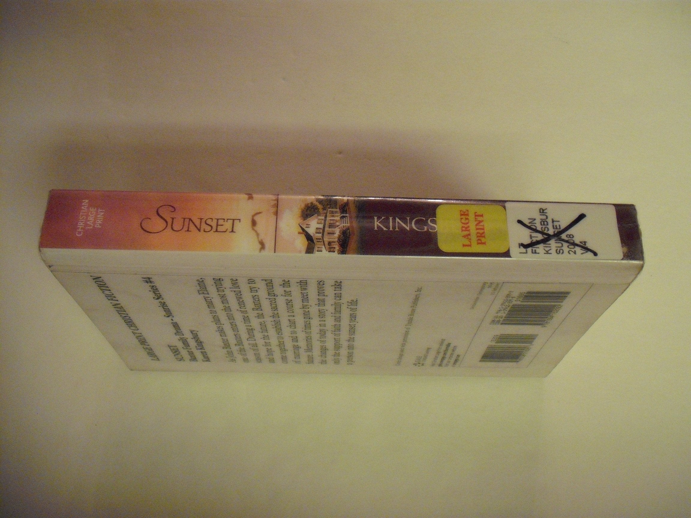 Sunset (Baxter Family Drama  Sunrise Series),Used