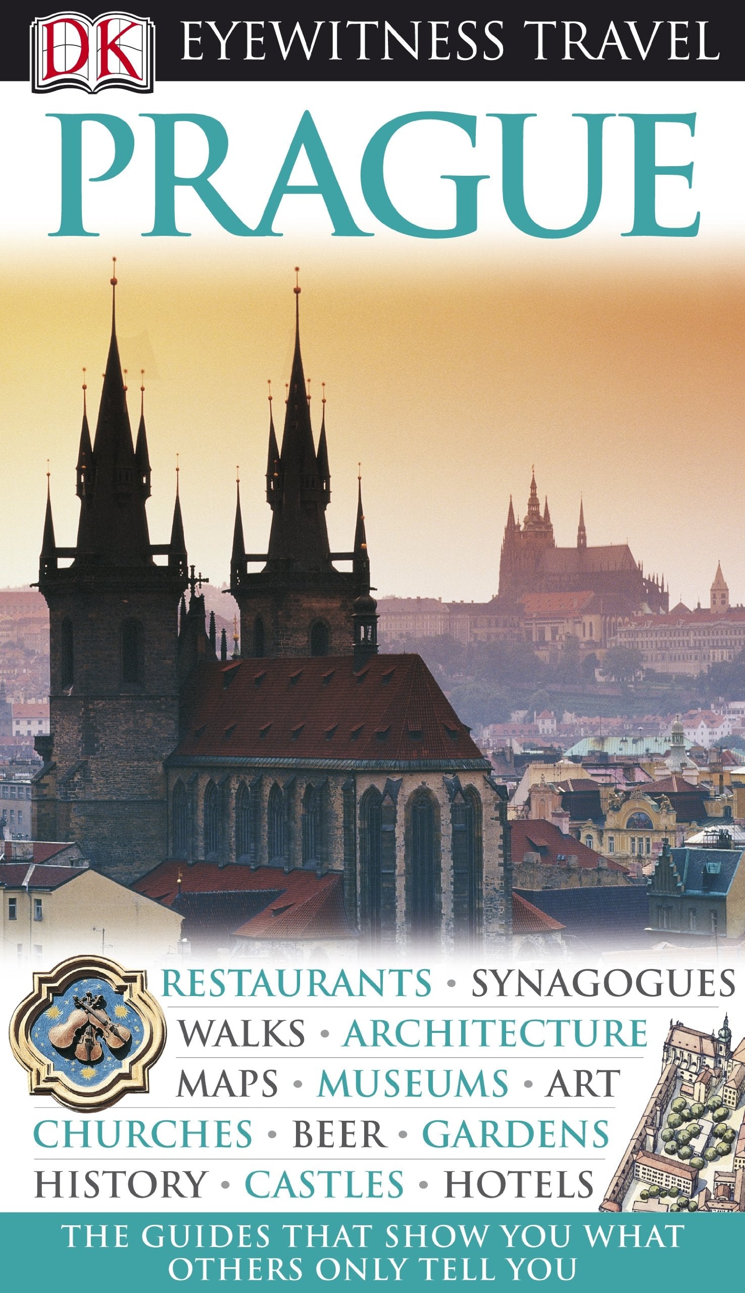 Dk Eyewitness Travel Guide Prague,Used