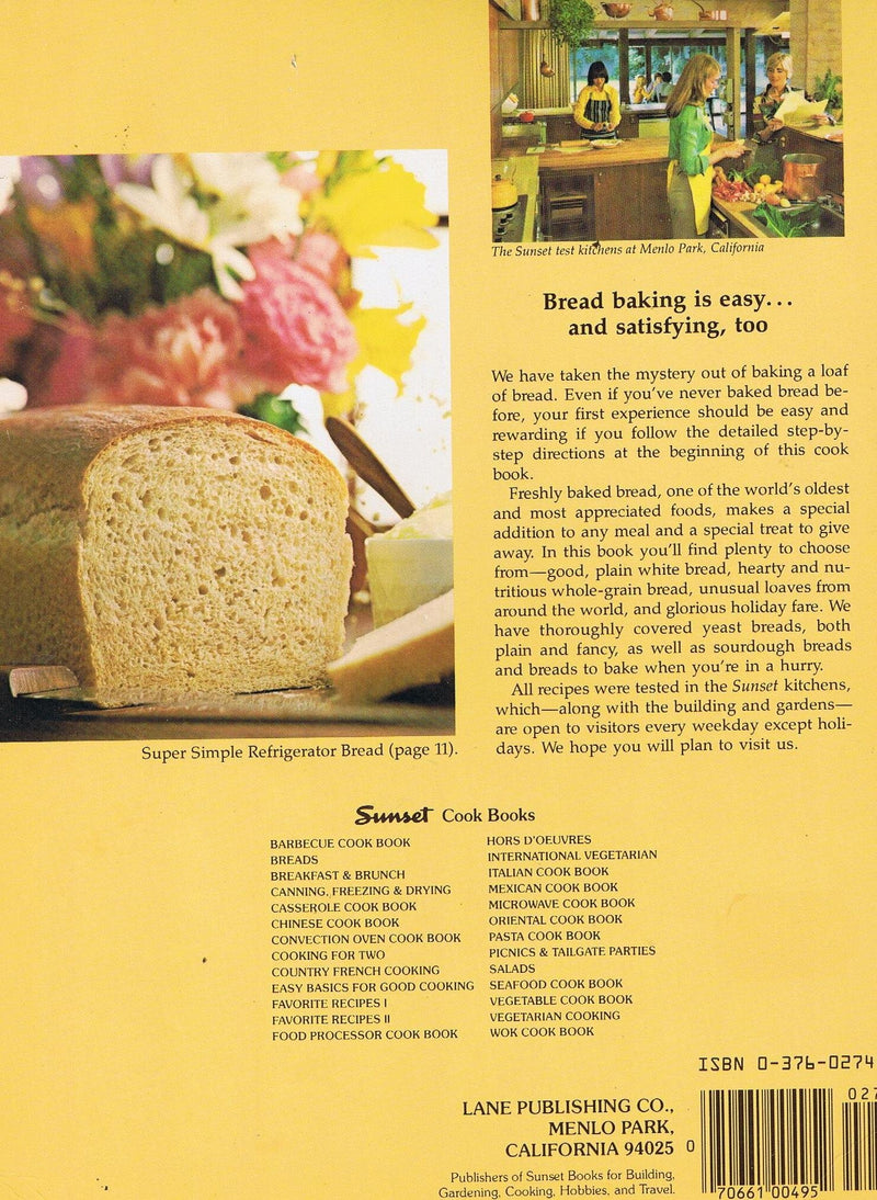 Cookbook Of Breads,New