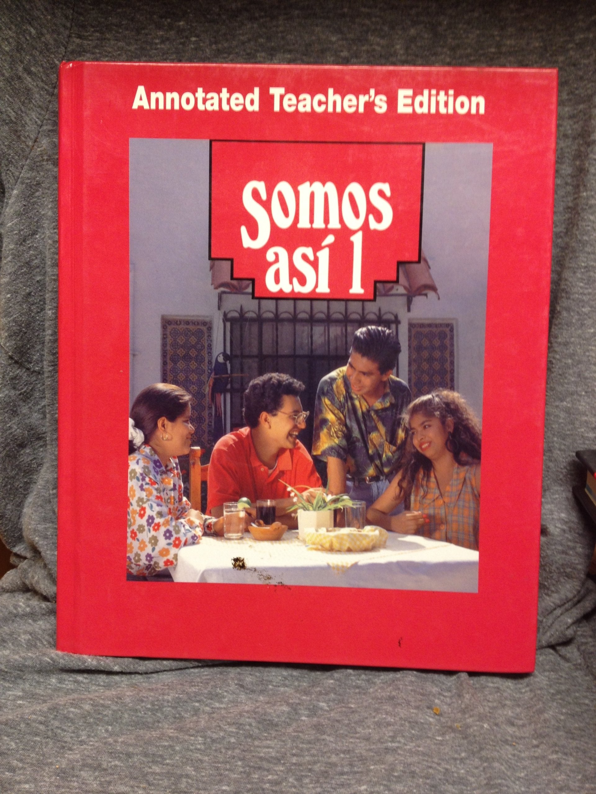 Somos Asi 1 Teacher's Edition,Used
