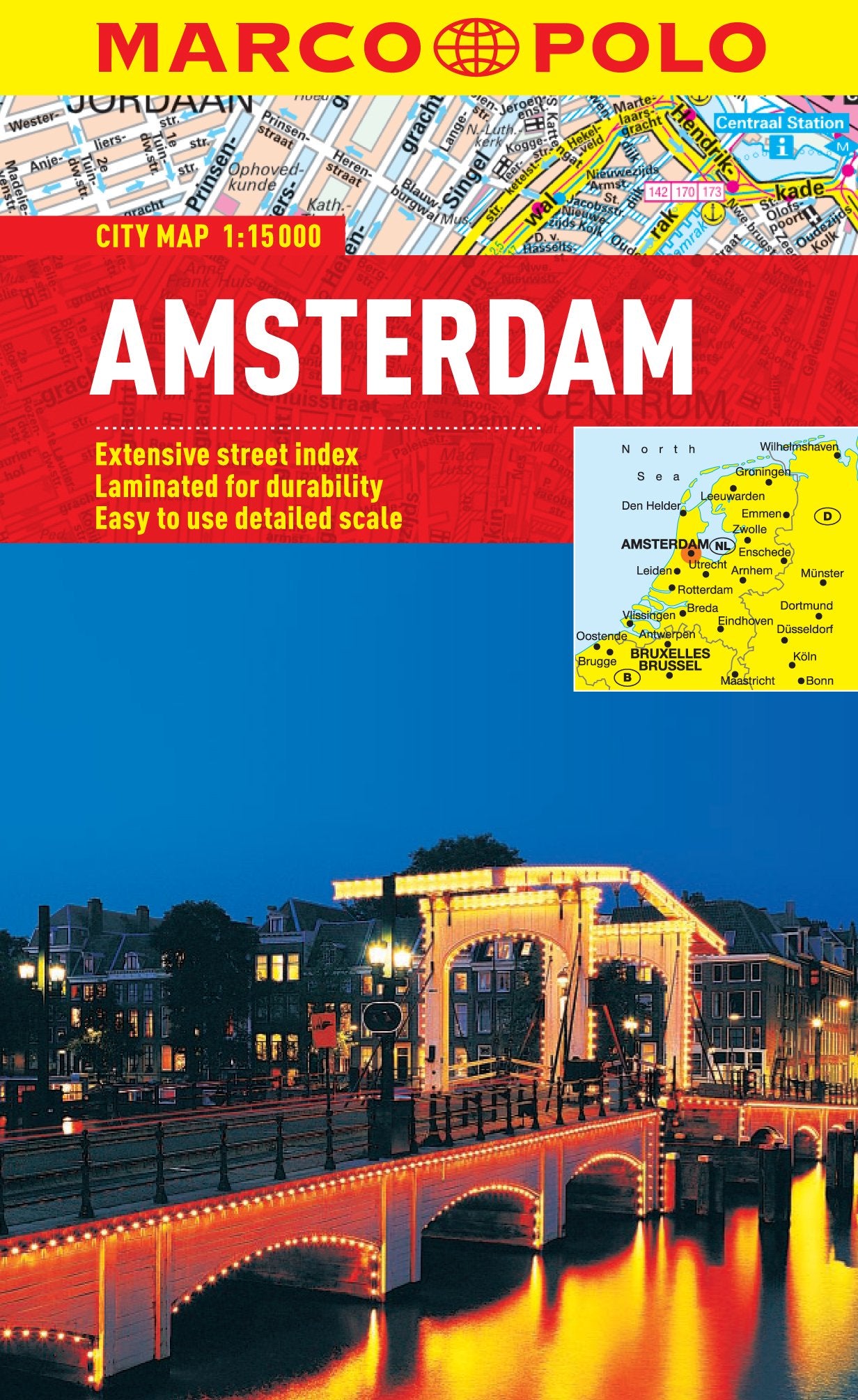 Amsterdam Marco Polo City Map (Marco Polo City Maps)