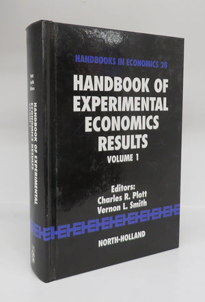 Handbook Of Experimental Economics Results, Volume 1 (Handbook Of Experimental Economics Results),Used