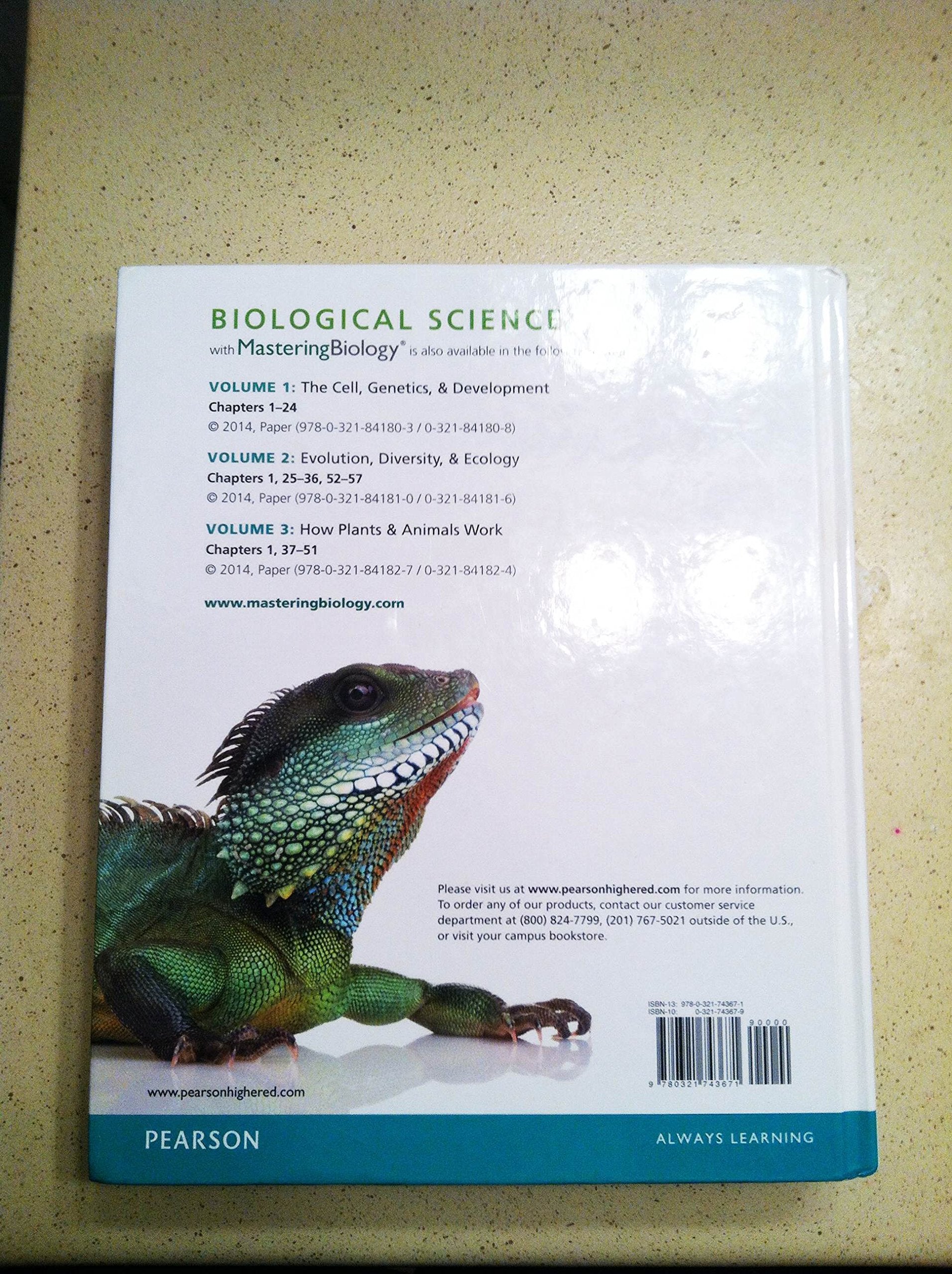Biological Science Volume 1 (5th Edition),Used