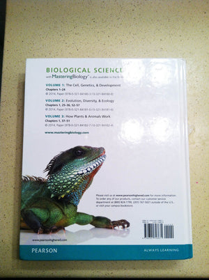 Biological Science Volume 1 (5th Edition),Used