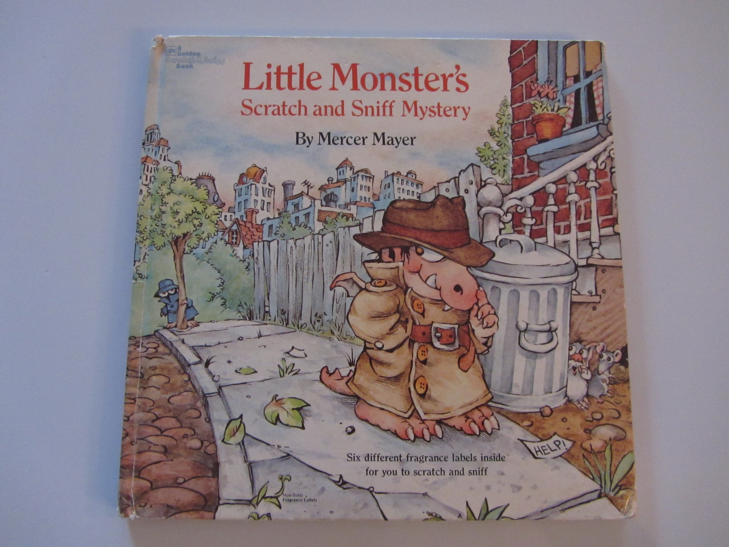 Little Monster's Scratch and Sniff Mystery (A Golden Scratch & Sniff Book),Used