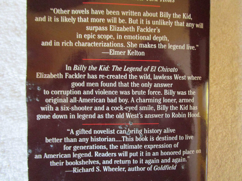 Billy the Kid: The Legend of El Chivato,Used