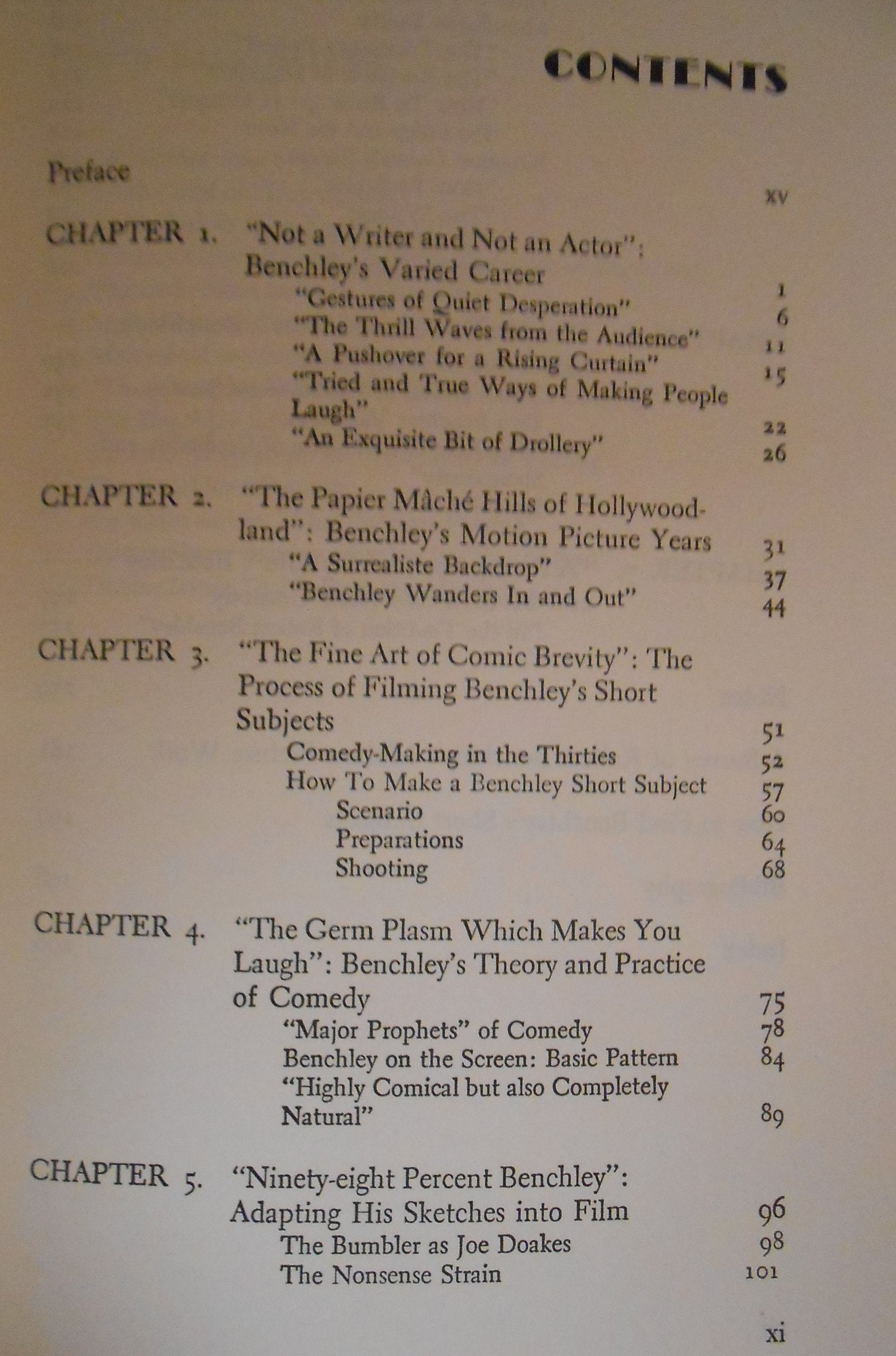 Starring Robert Benchley;: 