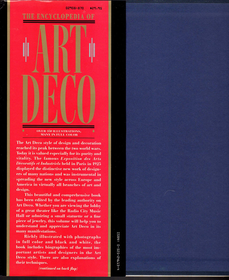 Encyclopedia of Art Deco: An Illustrated Guide to a Decorative Style From 1920 to 1939,Used
