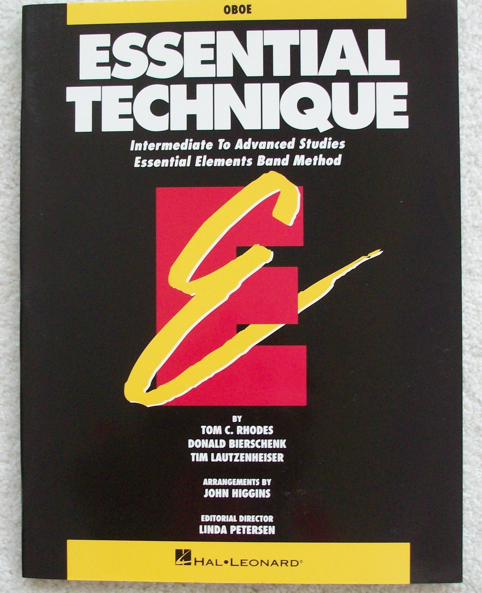 Essential Technique: Intermediate to Advanced Studies  Oboe (Essential Elements),Used