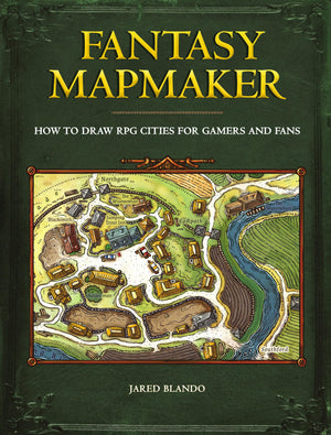 Fantasy Mapmaker: How to Draw RPG Cities for Gamers and Fans,Used