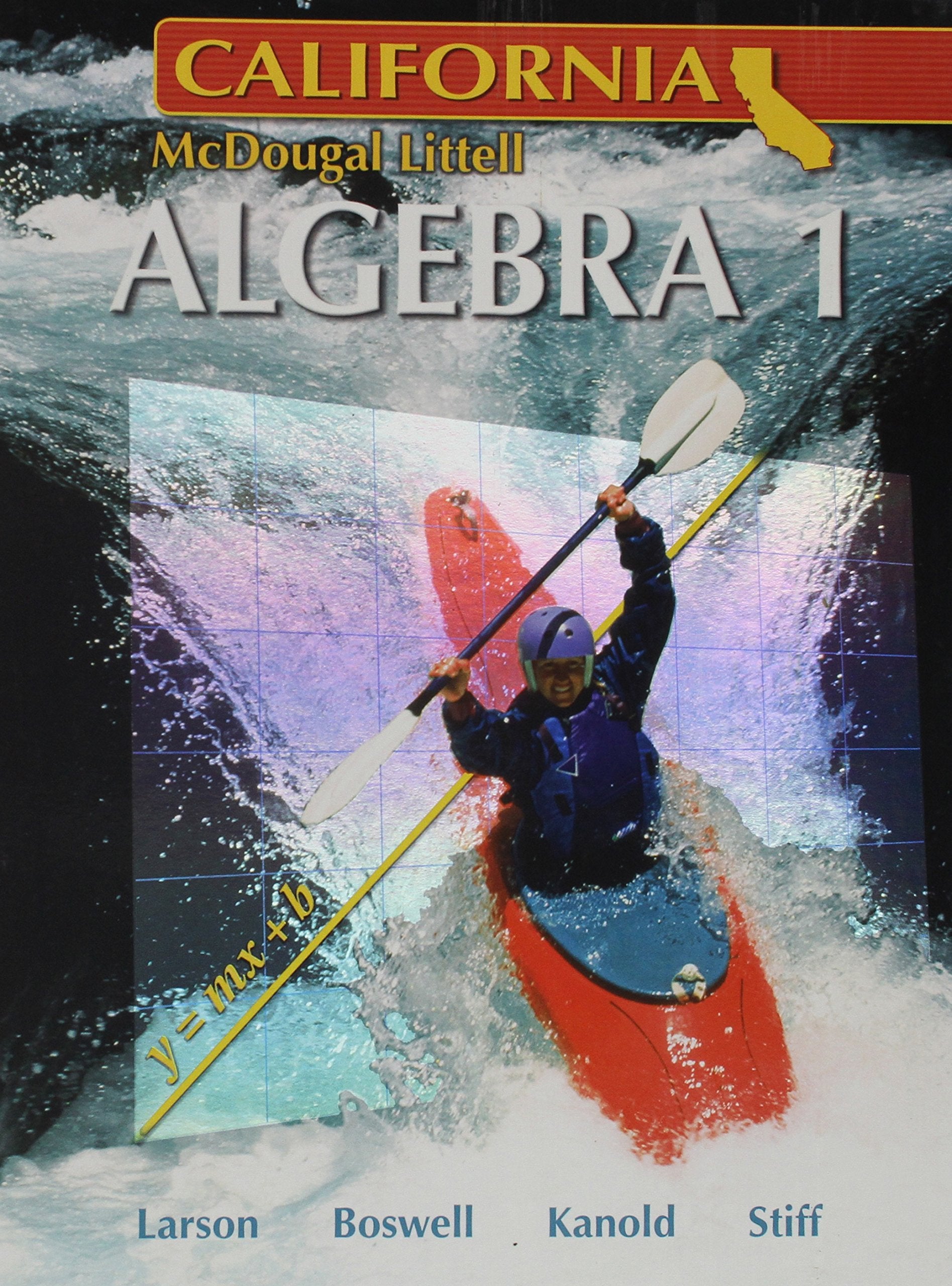 Algebra 1  California Edition (Holt McDougal Larson Algebra 1),Used