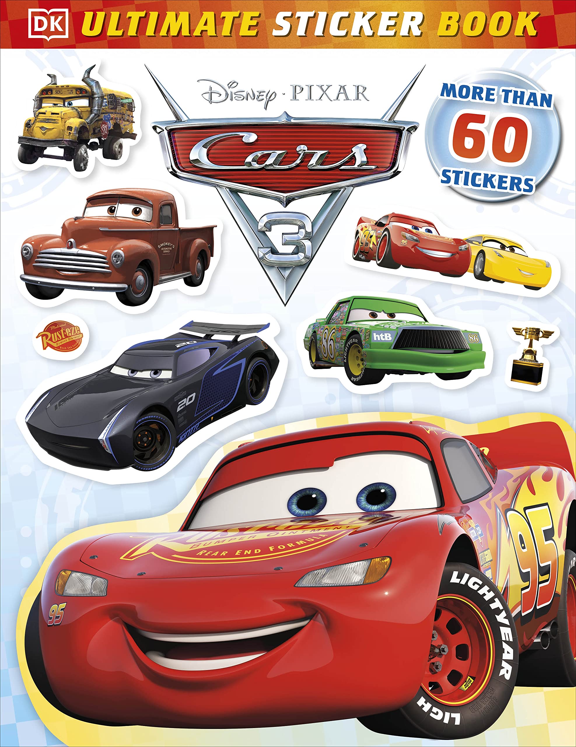 Ultimate Sticker Book: Disney Pixar Cars 3,New