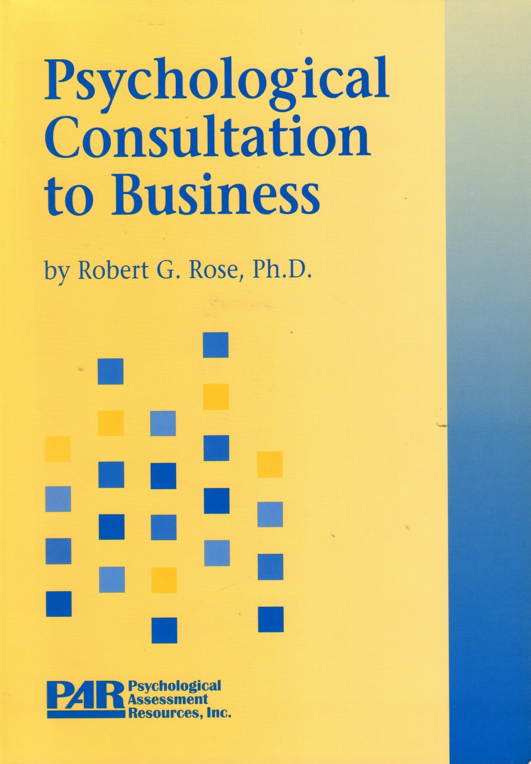 Psychological Consultation to Business,Used
