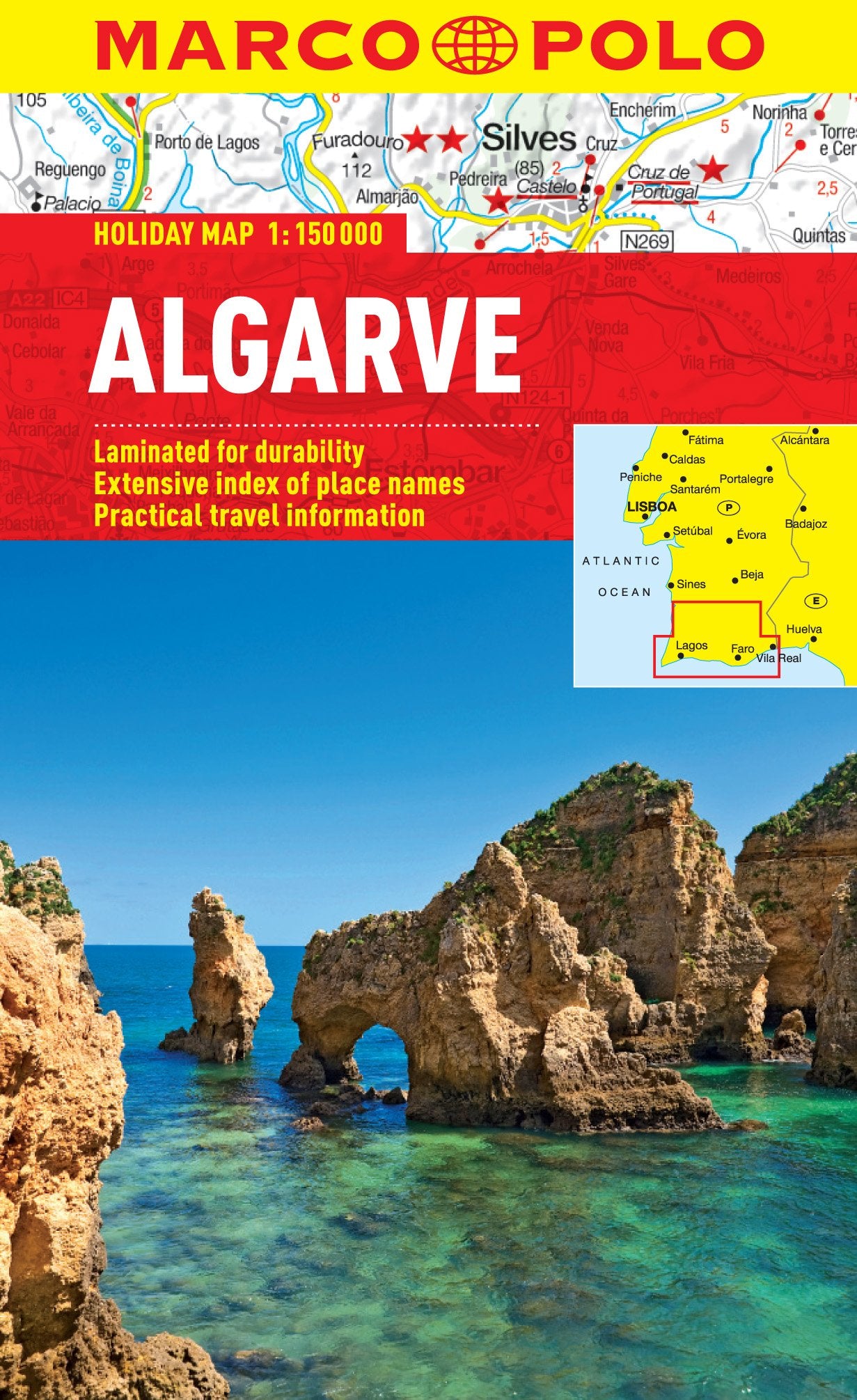 Algarve Marco Polo Holiday Map (Marco Polo Holiday Maps),Used