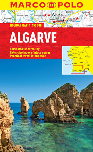 Algarve Marco Polo Holiday Map (Marco Polo Holiday Maps),Used