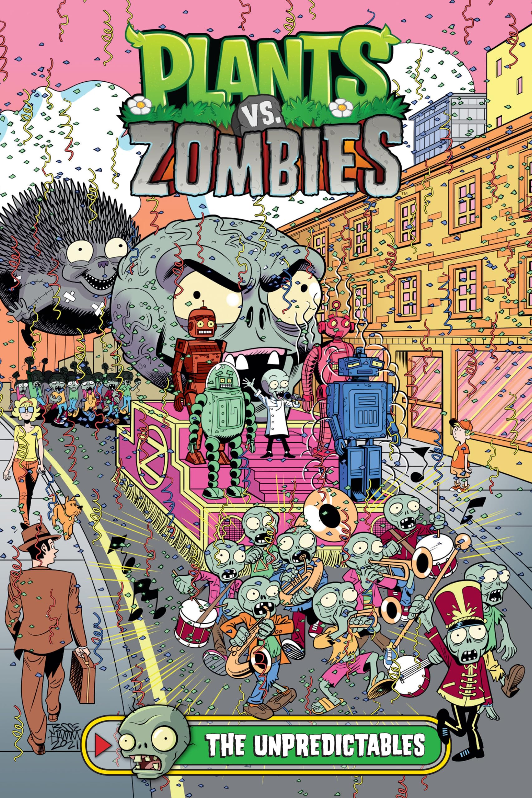 Plants Vs. Zombies Volume 22: The Unpredictables,New