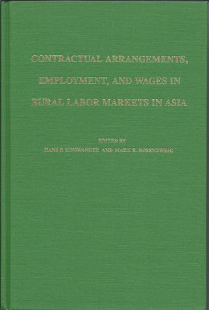 Contractual Arrangements: Employment and Wages in Rural Labor Markets in Asia,Used