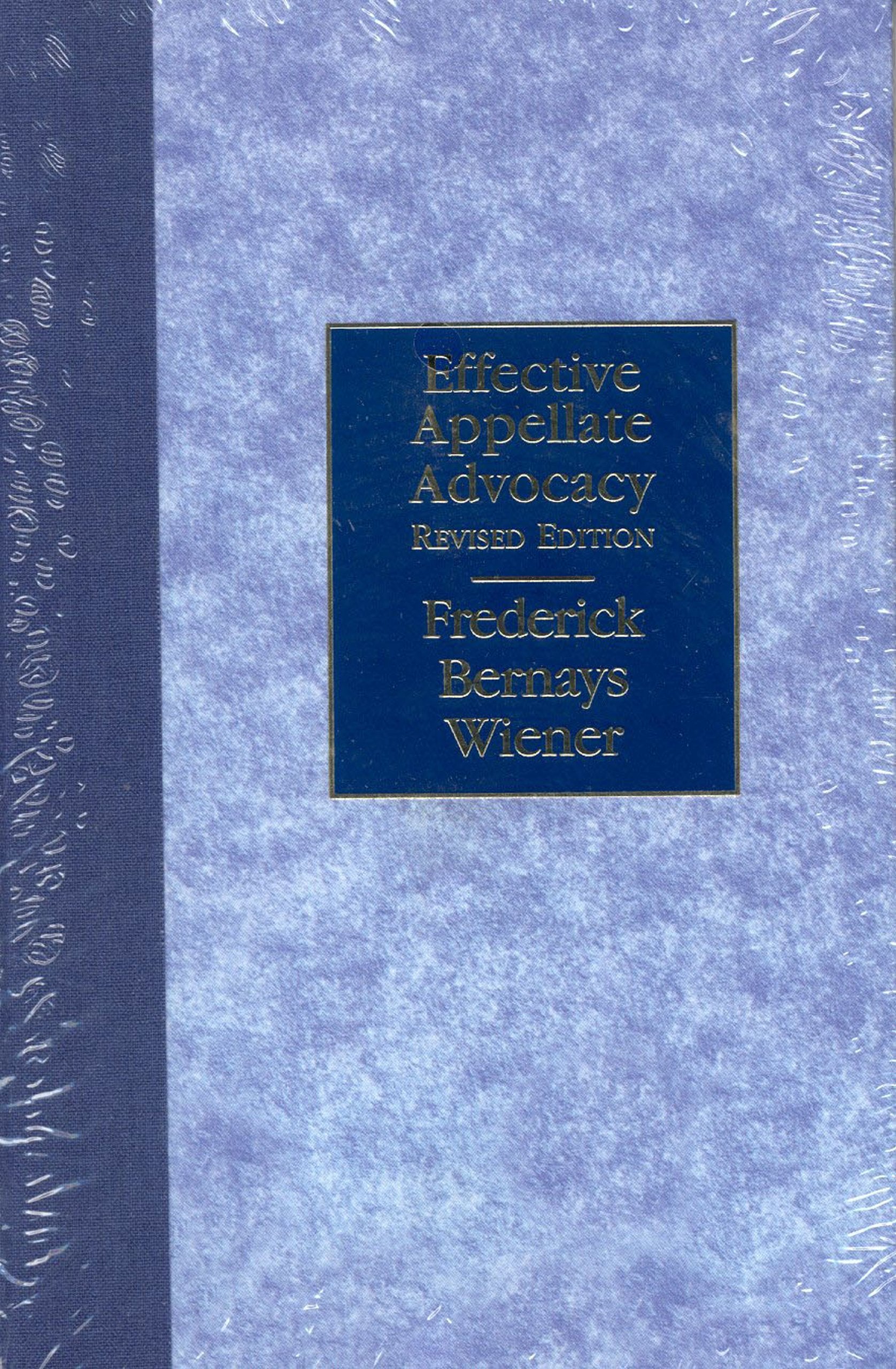 Effective Appellate Advocacy,Used