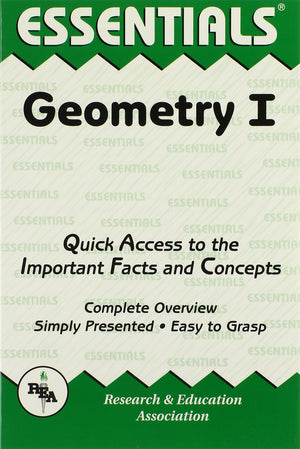 Geometry I Essentials (Volume 1) (Essentials Study Guides),Used