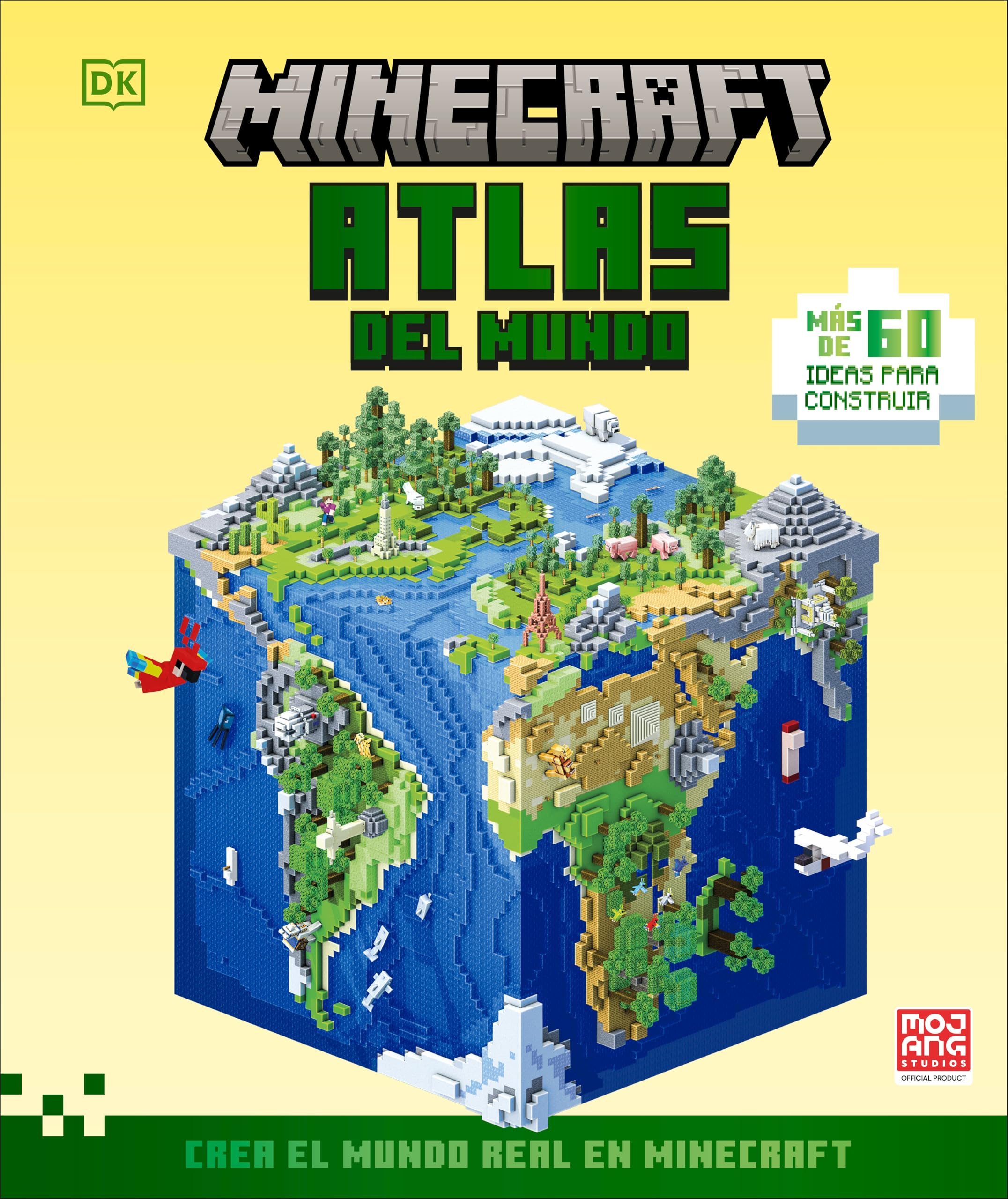 Minecraft Atlas Del Mundo (Atlas Of The World) (Spanish Edition)