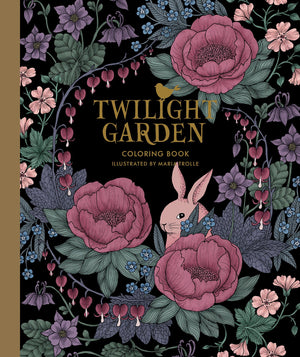 Twilight Garden Coloring Book: Published in Sweden as 
