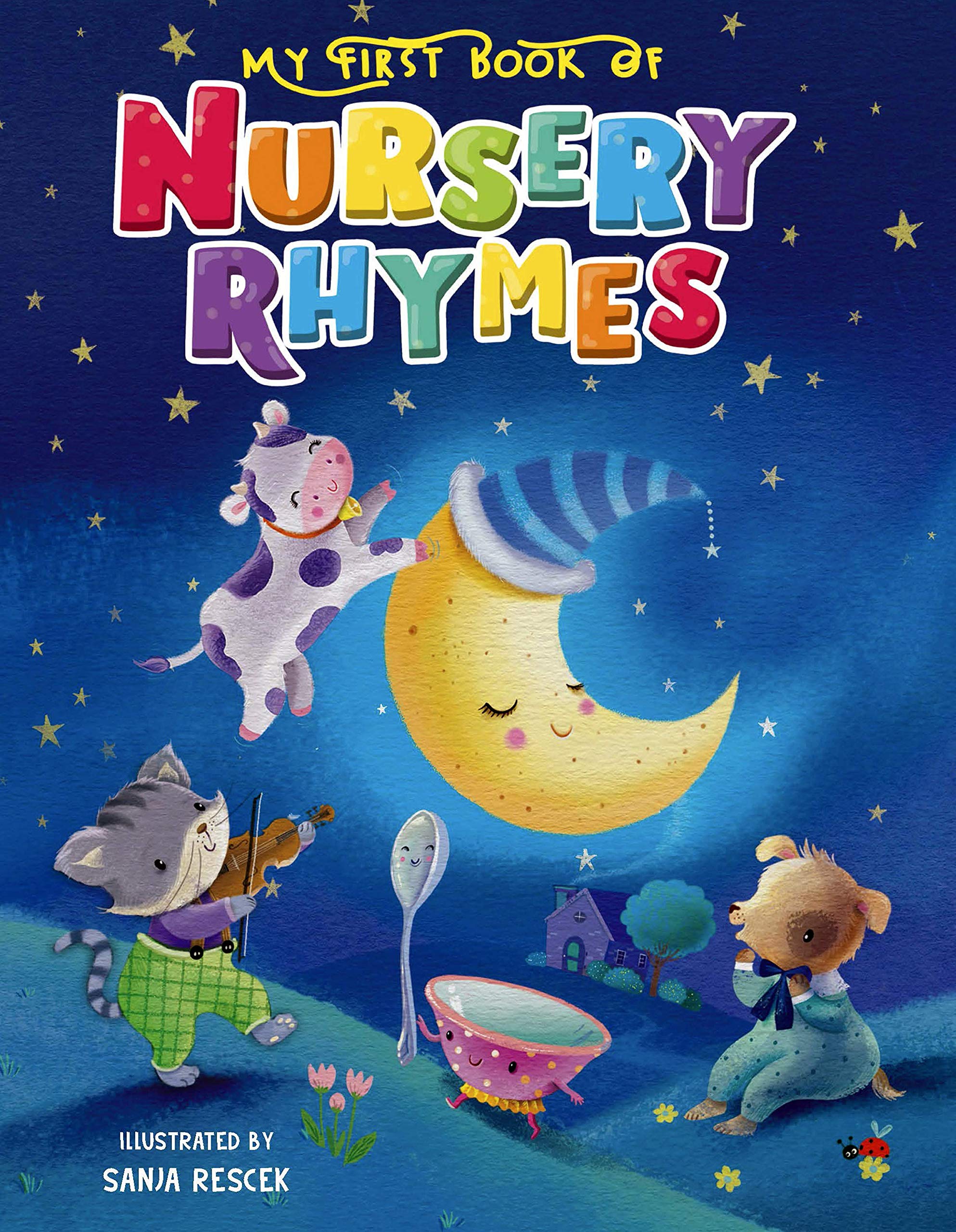 My First Book of Nursery Rhymes  Childrens Padded Board Book  Classics