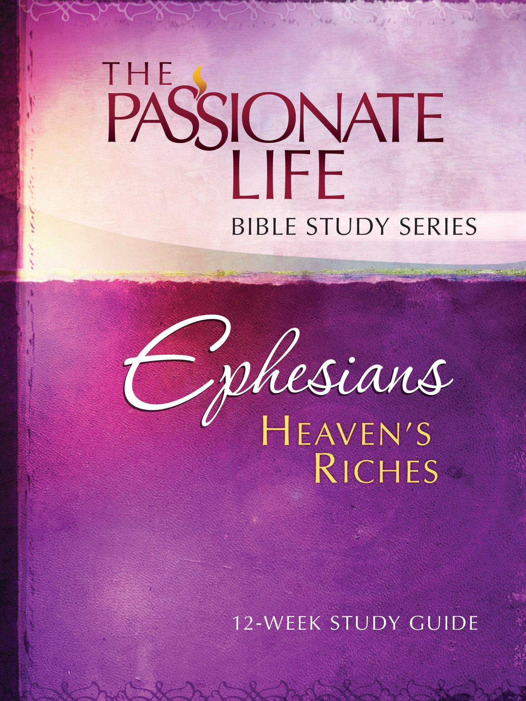 Ephesians: Heaven's Riches 12week Study Guide (Passionate Life Bible Study),New