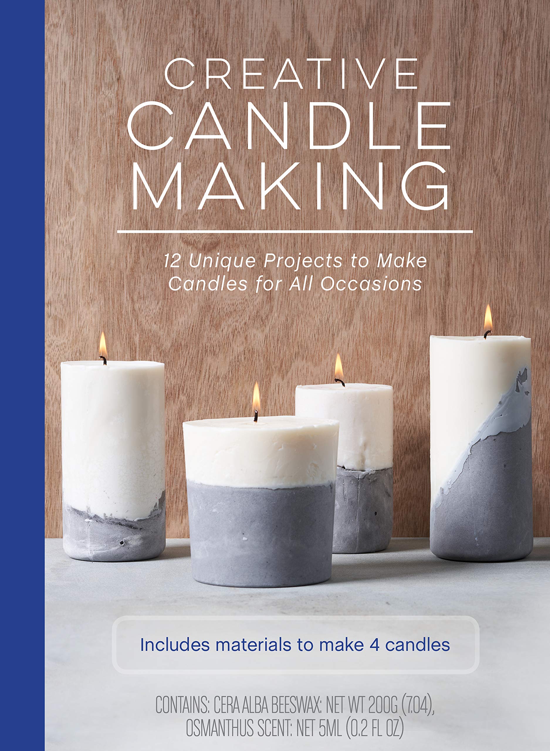 Creative Candle Making: 12 Unique Projects To Make Candles For All Occasions  Includes Materials To Make 4 Candles,New