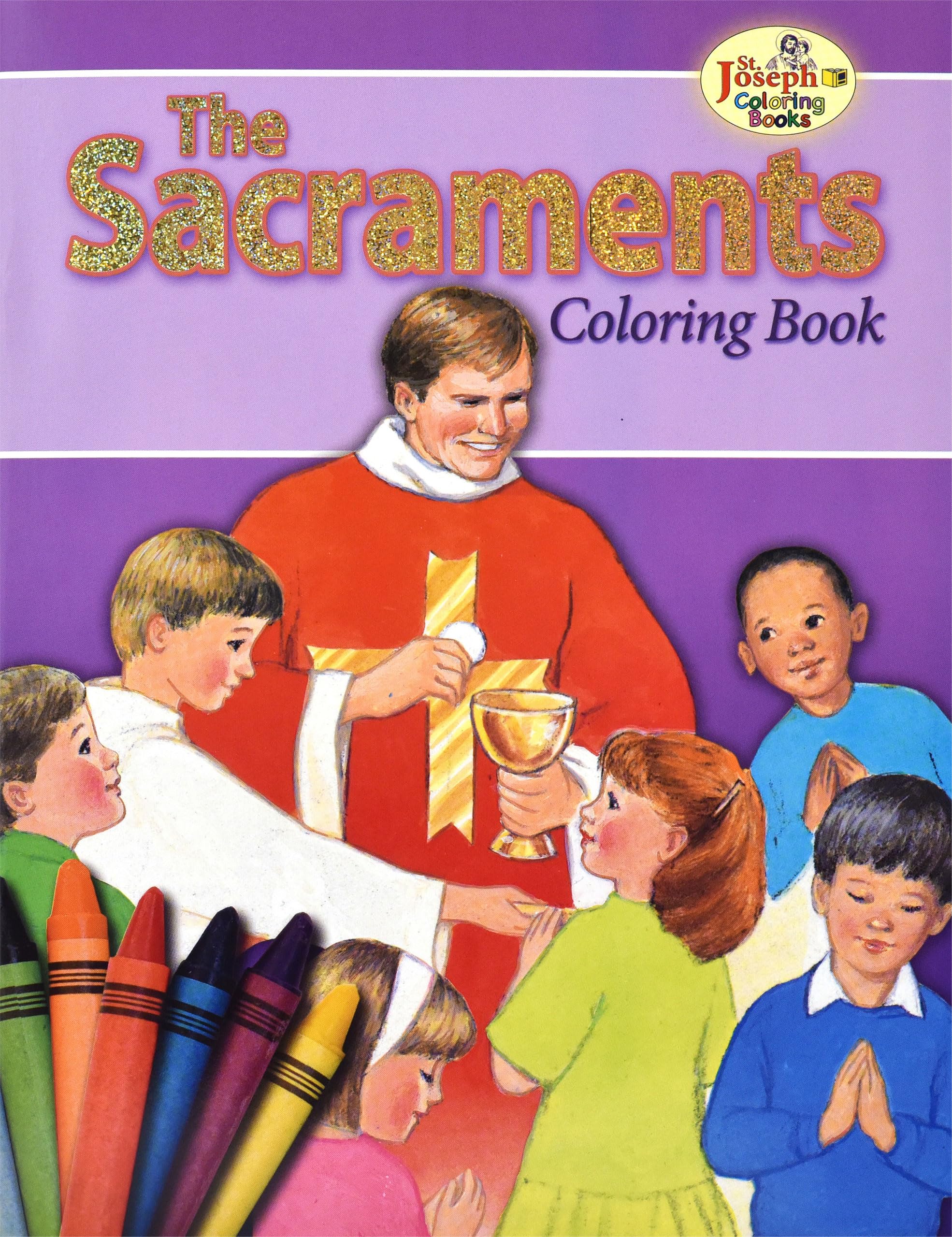 Coloring Book about the Sacraments,Used
