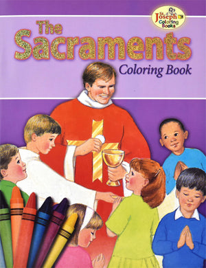 Coloring Book about the Sacraments,Used