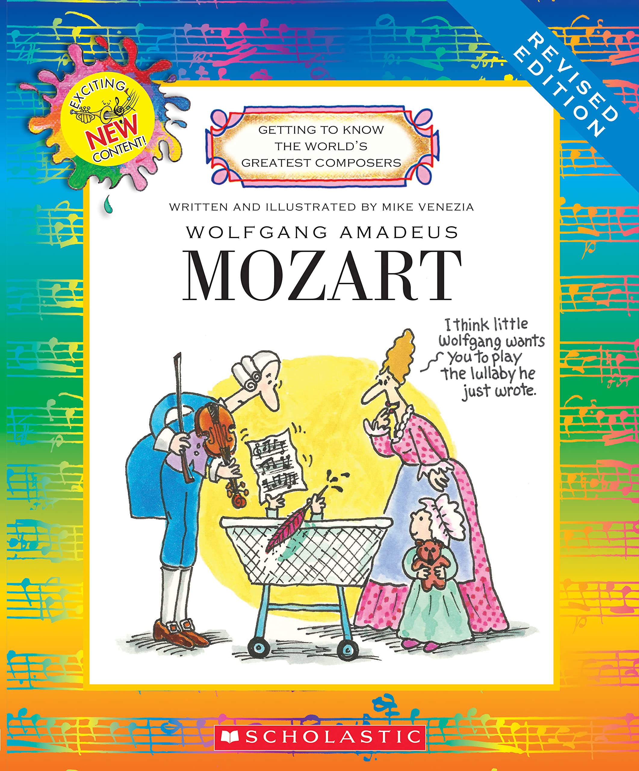 Wolfgang Amadeus Mozart (Revised Edition) (Getting to Know the World's Greatest Composers),Used