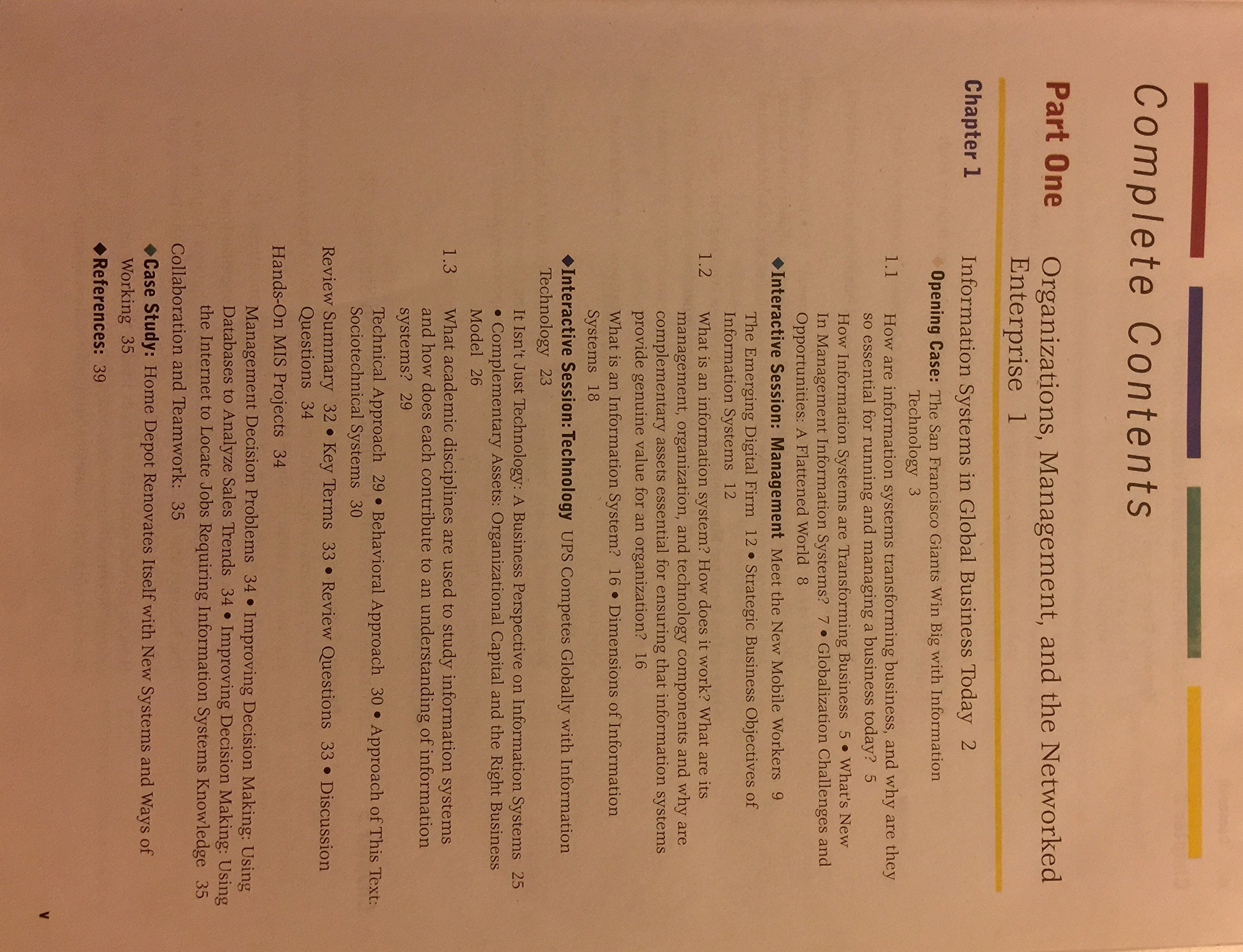 Management Information Systems: Managing The Digital Firm (14Th Edition)-used